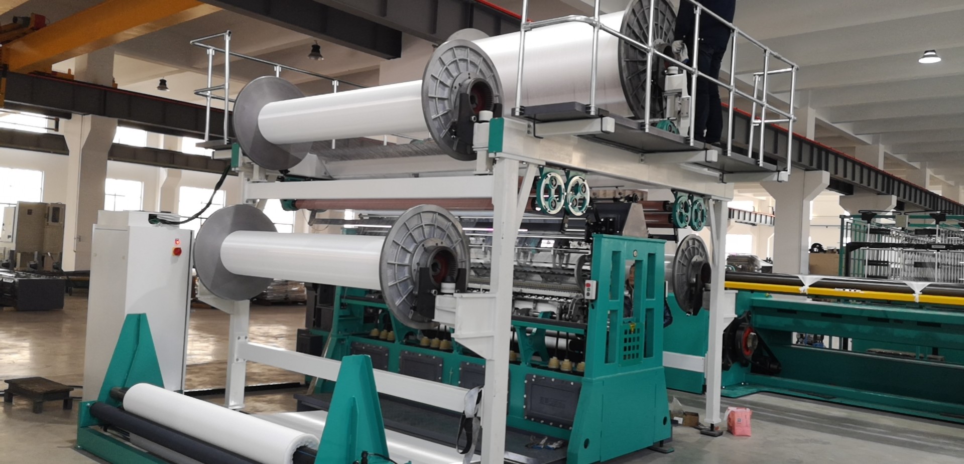 mais recente caso da empresa sobre Fabricante de suporte de equipamentos têxteis de alta capacidade