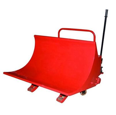 Cradle Type Fabric Cloth Roll Trolley Stacking Hydraulic Textile Trolley Manufacturers