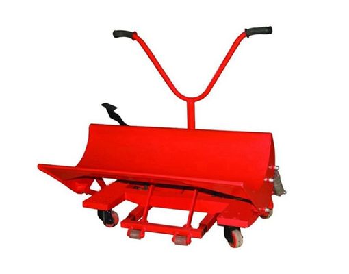 Cradle Type Fabric Cloth Roll Trolley Stacking Hydraulic Textile Trolley Manufacturers