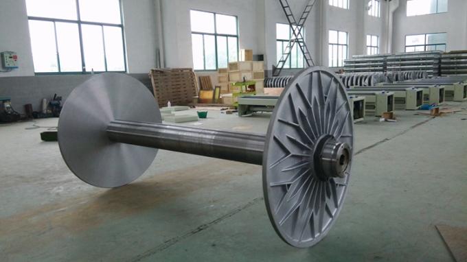 Peças sobresselentes de alumínio da máquina de tecelagem de matéria têxtil do feixe de urdidura da fábrica profissional