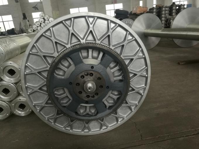 Peças personalizadas da máquina de matéria têxtil do feixe de urdidura usadas tecendo as peças de maquinaria